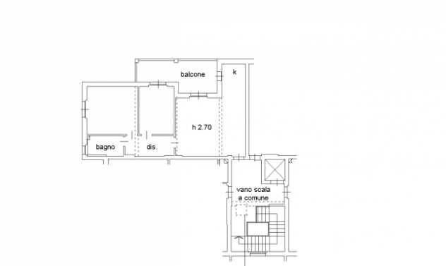 Appartamento in vendita a Empoli 70 mq Rif 1247030