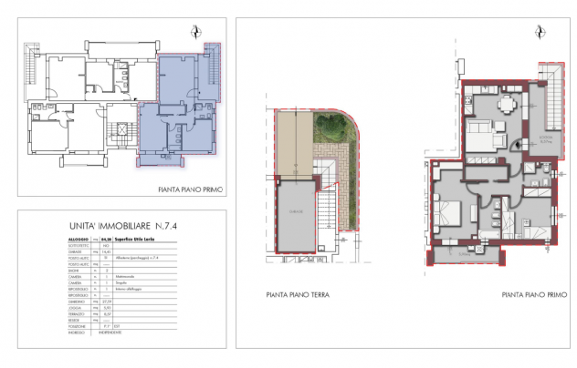 Appartamento in vendita a LA BORRA - Pontedera 84 mq Rif 1213352