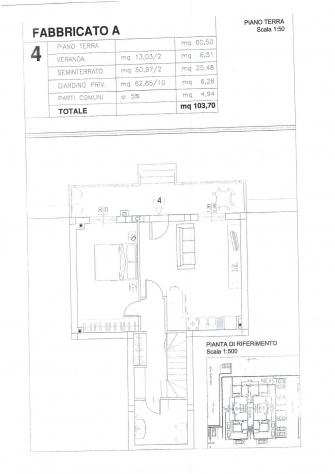 Appartamento in vendita a Marina di Carrara - Carrara 107 mq Rif 834347