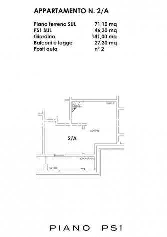 Appartamento in vendita a Montespertoli - 1 locale 71mq