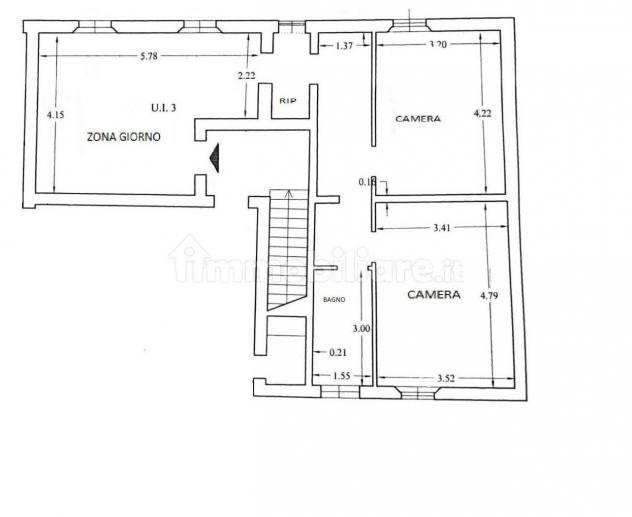 Appartamento in vendita a Ponsacco 85 mq Rif 1145585