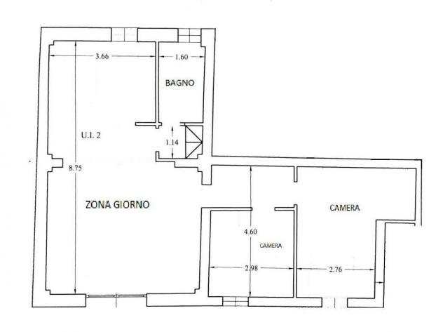 Appartamento in vendita a Ponsacco 90 mq Rif 1146069