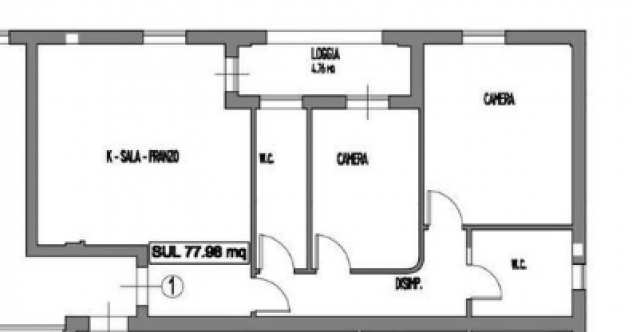 Appartamento in vendita a SAN PIERO A GRADO - Pisa 80 mq Rif 1205018