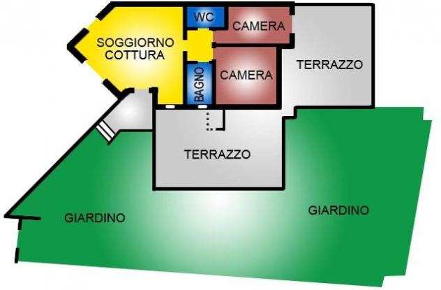 Appartamento in vendita a Santa Croce sullArno 70 mq Rif 1094547
