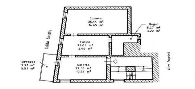 Appartamento in vendita a TORANO - Carrara 37 mq Rif 969861