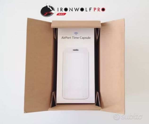 Apple Airport TimeCapsule 4TB Ironwolf PRO Garanzia