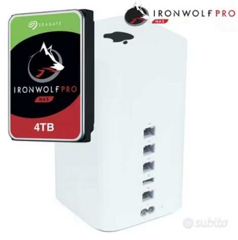 Apple Airport TimeCapsule 4TB Ironwolf PRO Garanzia