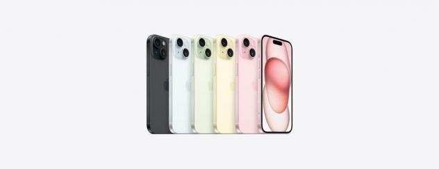 Apple IPhone 15 128GB Rosa Pink EU