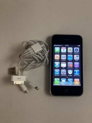 Apple iPhone 3G Nero 8GB A1241 iOS 4.2.1 - Sbloccato
