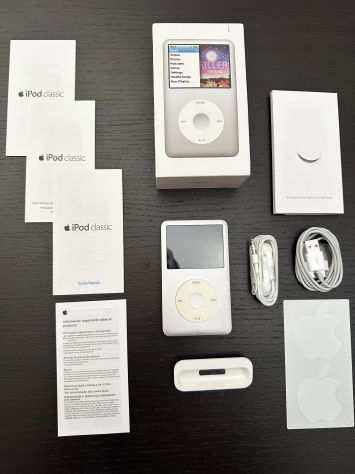Apple ipod classic 7deg generazione A1238 160GB Silver - scatola e accessori nuovi