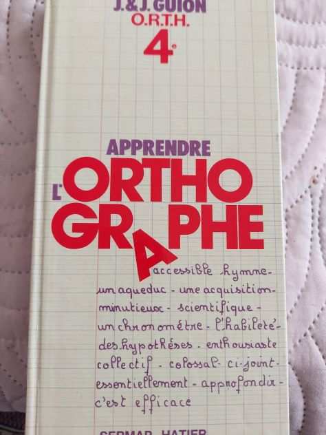 Apprendere lortografia Francese