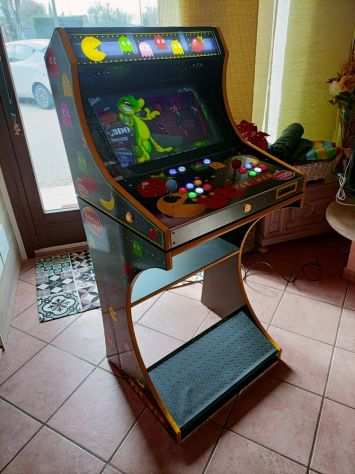 Arcade Cabinato Bartop Artigianale anni 80 Multipiattaforma Batocera