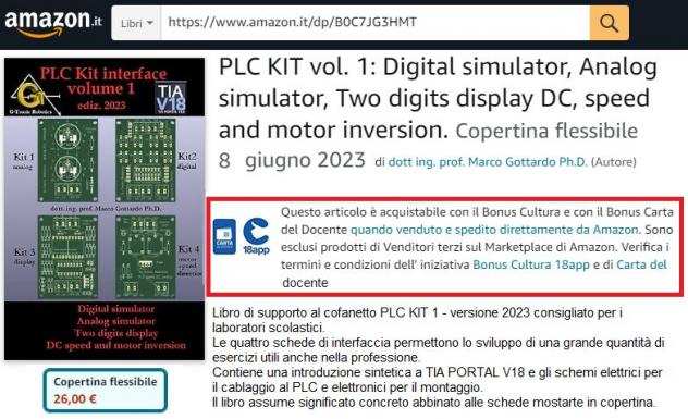 Arduino o PLC, interfaccia di Simulazione per 8 ingressi digitali