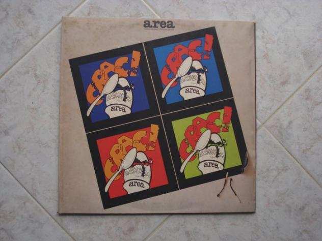 Area - Crac - Disco in vinile - Prima stampa stereo - 1975