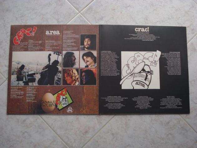 Area - Crac - Disco in vinile - Prima stampa stereo - 1975