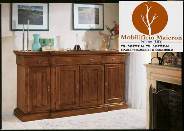 Arredamenti Classici Artepovera Mobili Classici Arte Povera Credenza cod600 Noce