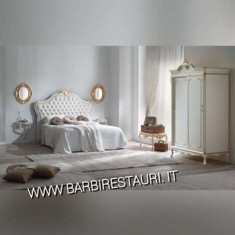 Arredo hotel camera da letto stile barocco Made in Italy