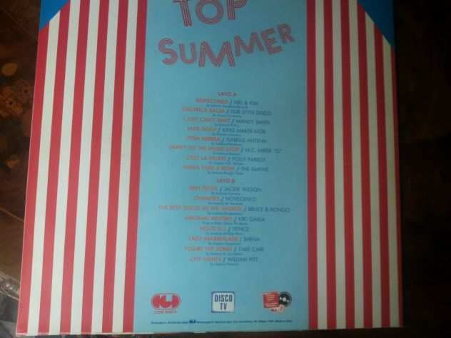 Artisti variTOP SUMMER (16 international hits) 1987 NUOVO mai suonato