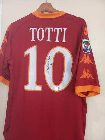 AS Roma - Campionato italiano di calcio - Francesco Totti maglia Player - 2010 - Maglia da calcio
