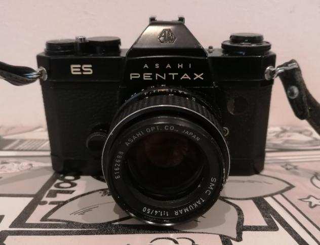 Asahi, Pentax ES  SMC Takumar 50mm f1.4. Fotocamera analogica