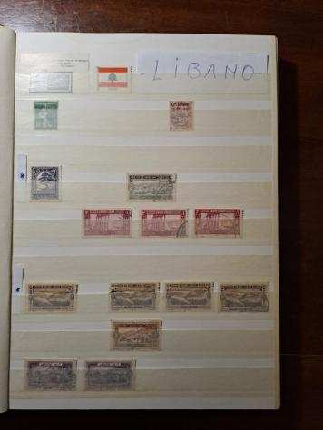 Asia 18702020 - Collezione privata incompleta di francobolli di Libano, Giordania, Iraq, Kuwait, Tracia, Armenia - Yvert