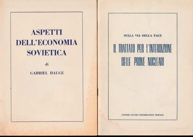 ASPETTI DELLECONOMIA SOVIETICAIL TRATTATO PER L INTERDIZIONE DELLE PROVE NUCLE