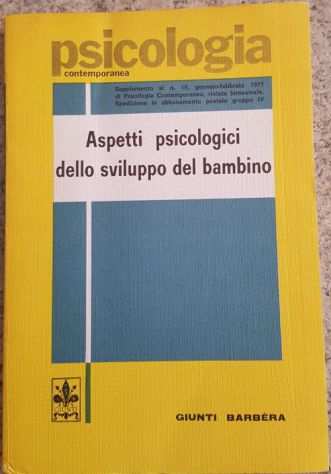 Aspetti psicologici dello sviluppo del bambino