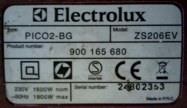 Aspirapolvere Electrolux scopa Elettrica