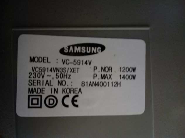 Aspirapolvere Samsung Easy 1400