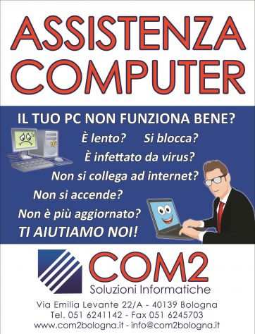 Assistenza e riparazione computer PC fissi e portatili