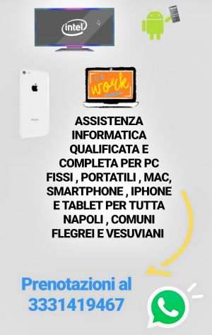 ASSISTENZA PER PC FISSI PORTATILI SMARTPHONE MAC E TABLET ANDROID