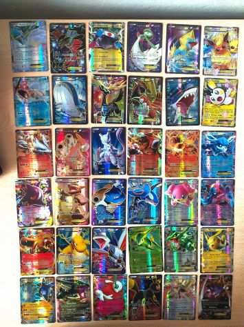 ASSURDO LOTTO 60 CARTE POKEMON HOLO EX RARE E ULTRARARE  MINTNUOVE