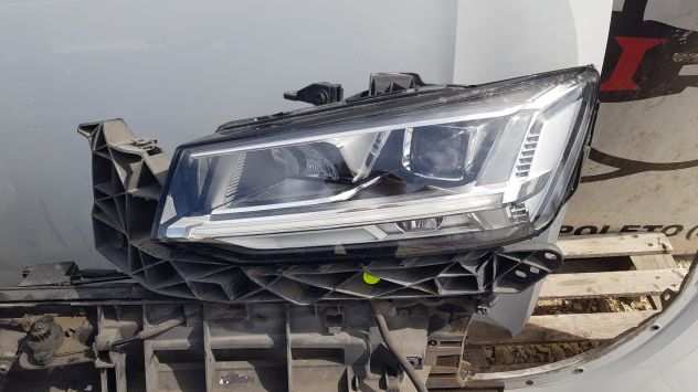 AUDI Q2 GA MUSATA FRONTALE PARAURTI COFANO RADIATORI PARAFANGHI FANALI LED