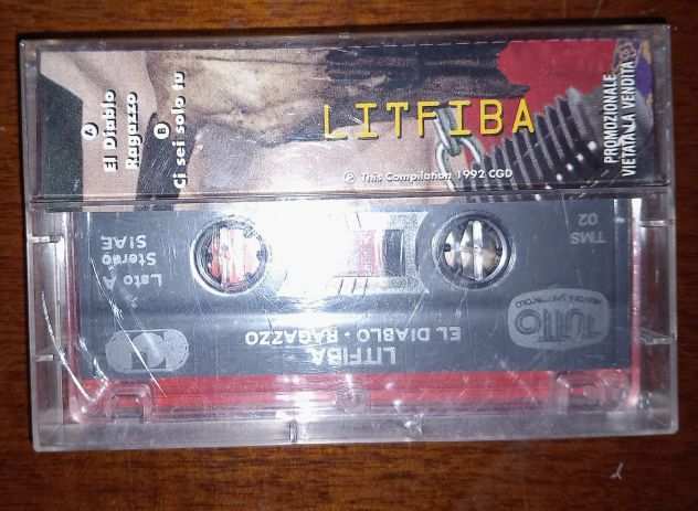 Audiocassetta MC Litfiba Promozionale rivista Tutto