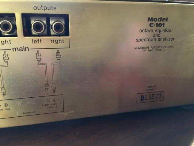 Audiocontrol - AUDIOCONTROL C-101 - Equalizzatore grafico stereo