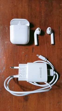 Auricolari Bluetooth Cuffiette Wireless con Custodia colore Bianco