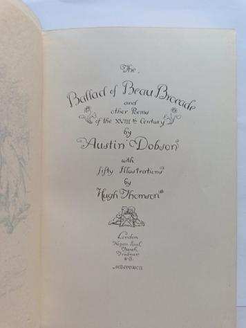 Austin DobsonHugh Thomson - The Ballad of Beau Brocade and Other PoemsThe story of Rosina and other verses - 18921895