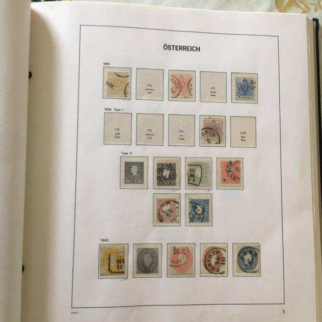 Austria - Favolosa collezione francobolli nuovi ed usati Austria dal 1850 comprensiva di ONU Vienna