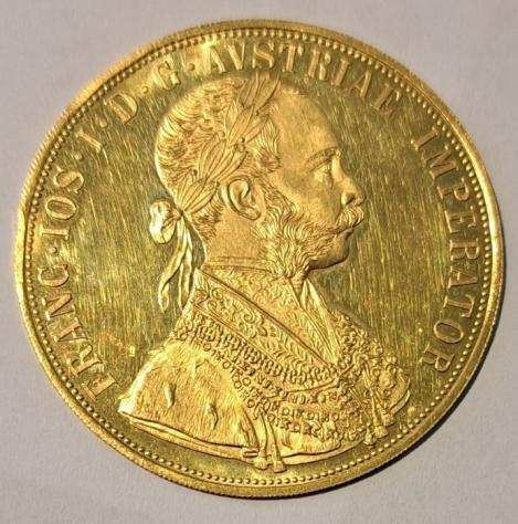 Austria. Franz Joseph I. 1848-1916. 4 Ducat 1915, restrike.
