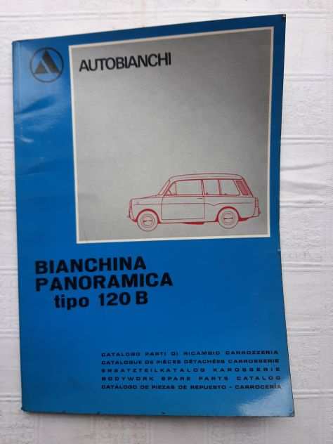 AUTOBIANCHI BIANCHINA PANORAMICA TIPO 120 B ORIGINALE