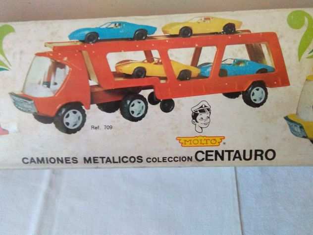 AUTOCARRO SERIE CENTAURO REF 709 TRANSPORTO AUTO ORIGINALE ANNI 70 Made In Spain