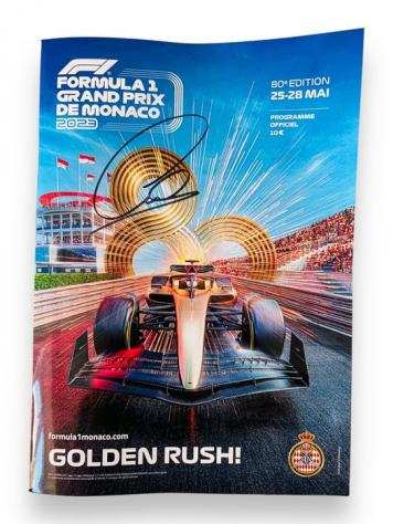 Automobile Club de Monaco - 80e F1 Grand Prix de Monaco - Lewis Hamilton - 2023 - Event programme