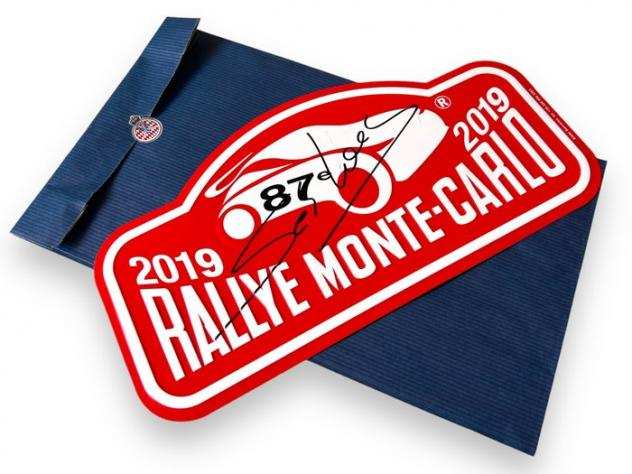 Automobile Club de Monaco - Placca sportiva (1) - 87e Rallye de Monte-Carlo 2019 - Alluminio