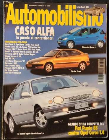 Automobilismo riviste 1997-2001 in blocco.