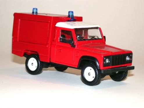 Automodellismo Land Rover pompieri