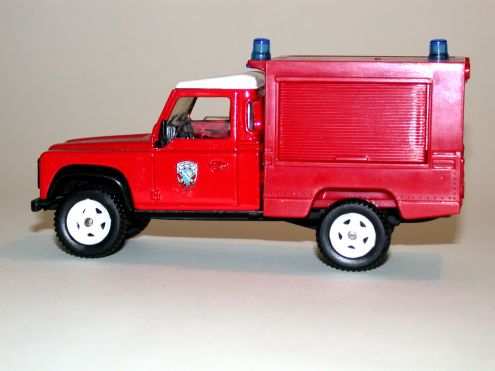 Automodellismo Land Rover pompieri