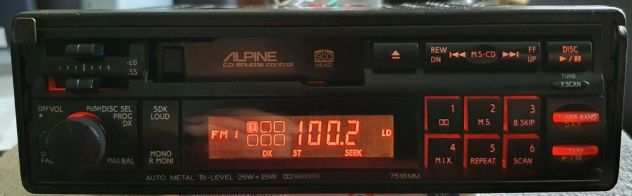 Autoradio Alpine 7516MM Dolby B, autoreverse (LEGGERE TESTO)