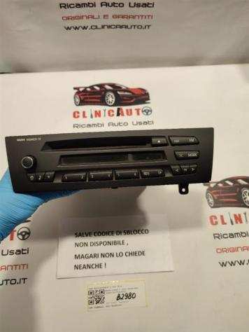 AUTORADIO BMW Serie 1 Serie (E87) 6512 9210510 N45B16A (07)