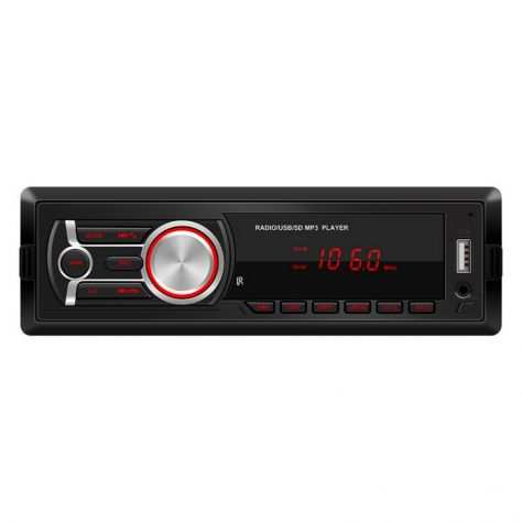 Autoradio Con USB MP3 E Slot SD Bluetooth AUX Stereo macchina estraibile