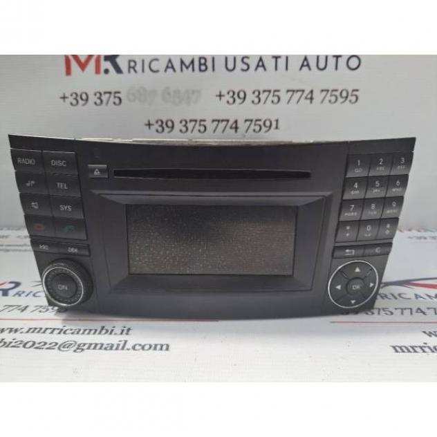 AUTORADIO MERCEDES Classe E Berlina W211 A2118705694 (0207)